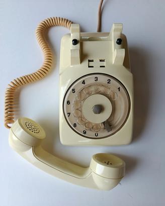 Telefono vintage color crema