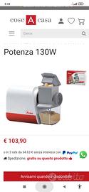 grattugia elettrica nuova