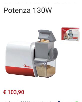 grattugia elettrica nuova