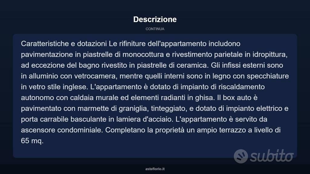 Appartamento – Serracapriola, Foggia - Altro