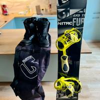 Nitro Team 162 set completo snowboard