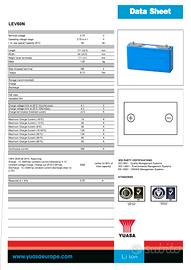 Citroën C-Zero MiEV iOn YUASA LEV50N prismatiche
