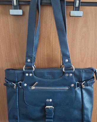 borsa donna blu carpisa