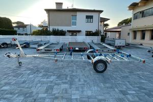 Rimorchio per barca o gommone 1300Kg complessivi