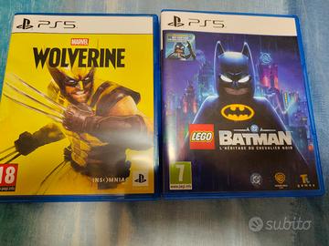 Wolverine e Lego Batman -  PS5