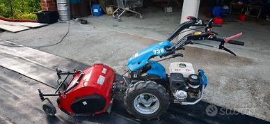 Motocoltivatore BCS 738 + trincia + falciatrice +