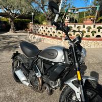Ducati scrambler 800 grigio
