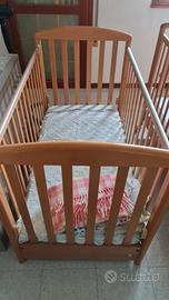 Lettino con le sponde Pali 