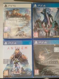 GIOCHI NUOVI PS4 e ps5