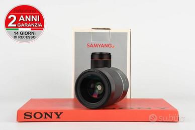 Samyang 35mm f1.4 AF Sony E USATO GARANTITO PER DU
