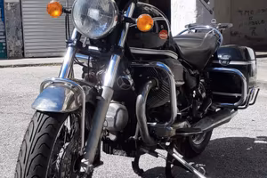 Moto Guzzi California 1100 trasformata in Vintage