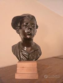 statua bronzo e marmo