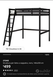 IKEA STORA MATRIMONIALE LETTO