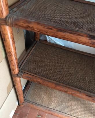 LIBRERIA ETAGERE IN BAMBÙ