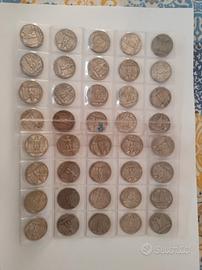 Lotto monete regno in argento 