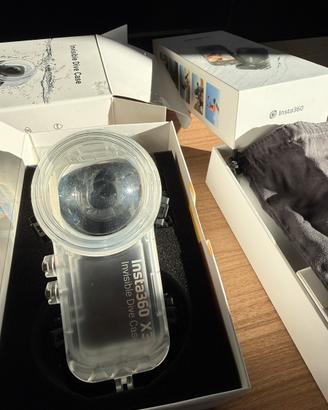 Insta360 X3 + case sub + bastone invisibile