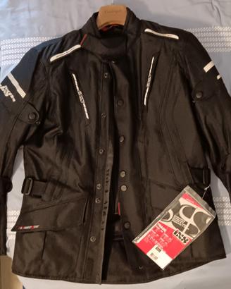 IXS Trago Giacca Moto Colore Nero Taglia M