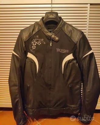 Giacca donna Triumph pelle/tessuto