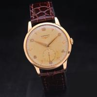 Longines 60s 18 kt rose gold