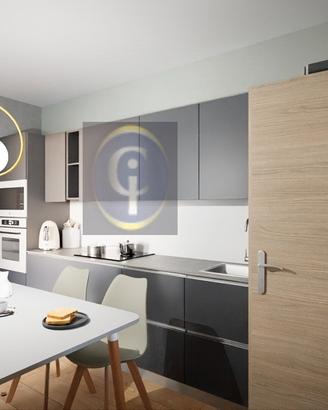 Nuovo trilocale con loggia e box in palazzina