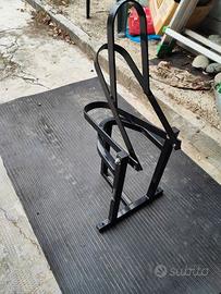 Sistema fissaggio moto Pit posse senza cinghie