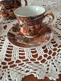 TAZZINE PIATTINI E ZUCCHERIERA CINESE