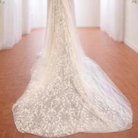 Abito da sposa elegante in tulle – Taglia 0 / XS