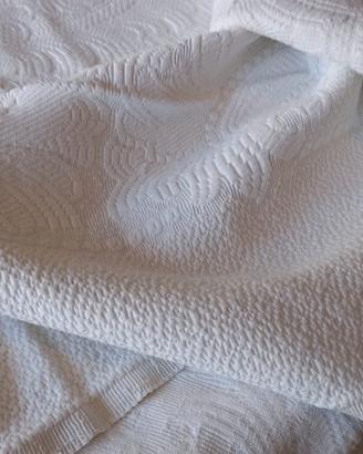 Coperta cotone intarsiata