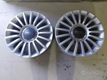 Cerchi in lega da 16 pollici per Fiat 500 3 porte