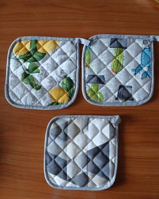 Presine da cucina quadrate