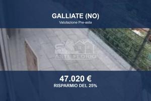 Immobile in asta di 51 m² con box auto a Galliate