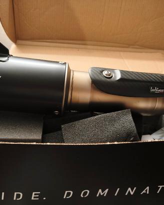 Scarico Leovince + Staffa Aprilia RSV4 /Tuono