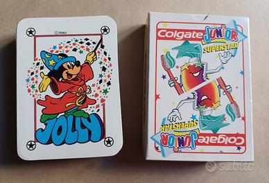 Carte da gioco Topolino - Colgate Vintage