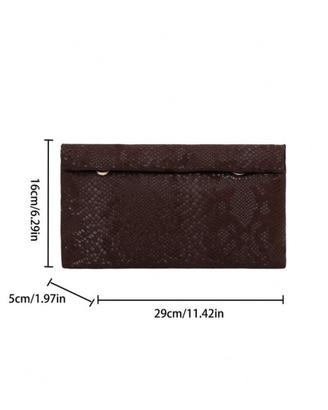 Borsa a mano marrone