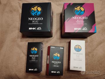 Collezione Snk Neo Geo mini neogeo e omaggio 