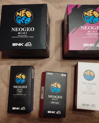 Collezione Snk Neo Geo mini neogeo e omaggio 
