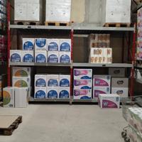 scaffale metallo industriale