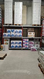 scaffale metallo industriale