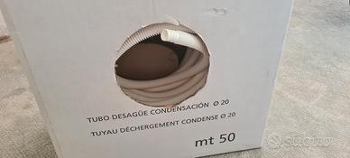 Tubo scarico condensa, 45 metri diametro 20mm.