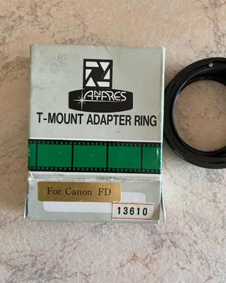 Anello per Canon + filtro Canon UV originale 34 mm