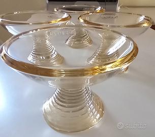 4 ciotole vintage CARTE D'OR x gelato