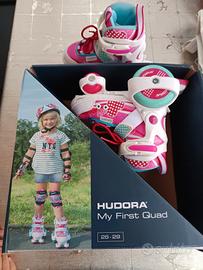 Hudora My First Quad pattini bambina 