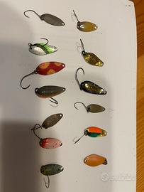 Lotto esche  trout area: spoon e crank