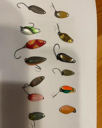 Lotto esche  trout area: spoon e crank