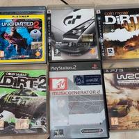 Lotto Giochi PS3 + PS2 | Tekken 6, Ridge Racer 7, 
