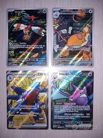 Lotto Carte Pokemon Ita Illustrazione Rare Holo