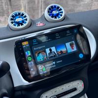 Navigatore CarPlay Smart 453 Android 14 5G QLED 
