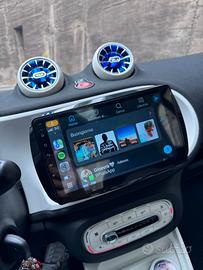 Navigatore CarPlay Smart 453 Android 14 5G QLED 