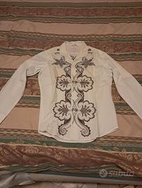 camicia uomo di nara camicie ricamata