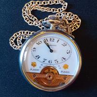 Hebdomas orologio ricarica 8 giorni argento